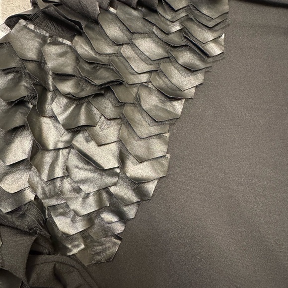 Black Ruffled Dress - Picture 5 of 5